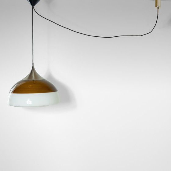 Image 1 of 1x Stilnovo Pendant, 1238 Model, Italy 1960s
