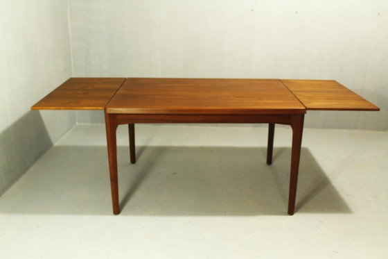 Teak Dining Table by Henning Kjaernulf, Denmark, 1960s – Vejle Stolefabrik., Wood (photo 8 of 16)