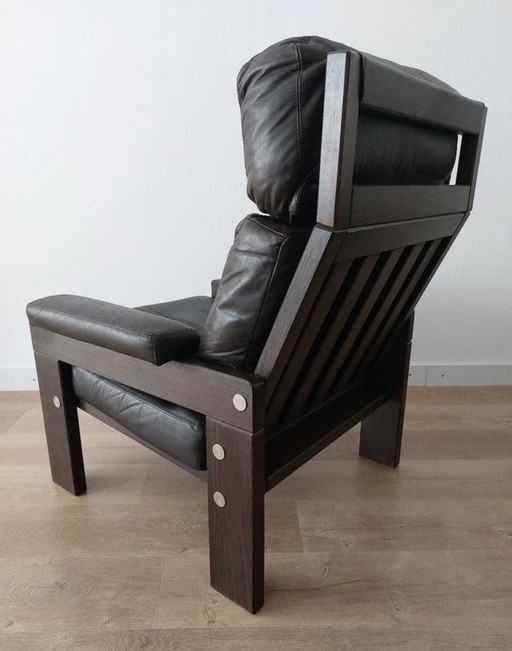 Vintage leren fauteuil Coja Culemborgh