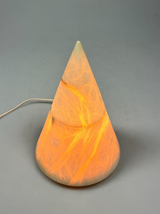 Image 1 of Vintage Albasten Lamp In Kegelvorm, Spanje, 1970's