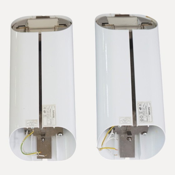 Image 1 of Artemide Megaron Parete – Paar wandlampen van Gianfranco Frattini, 1970