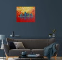 Manhattan Color – Tableau original de 2Luss'Art, format 12F horizontal