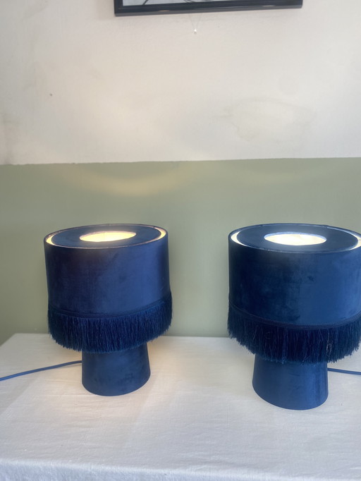 Bley velvet lamp