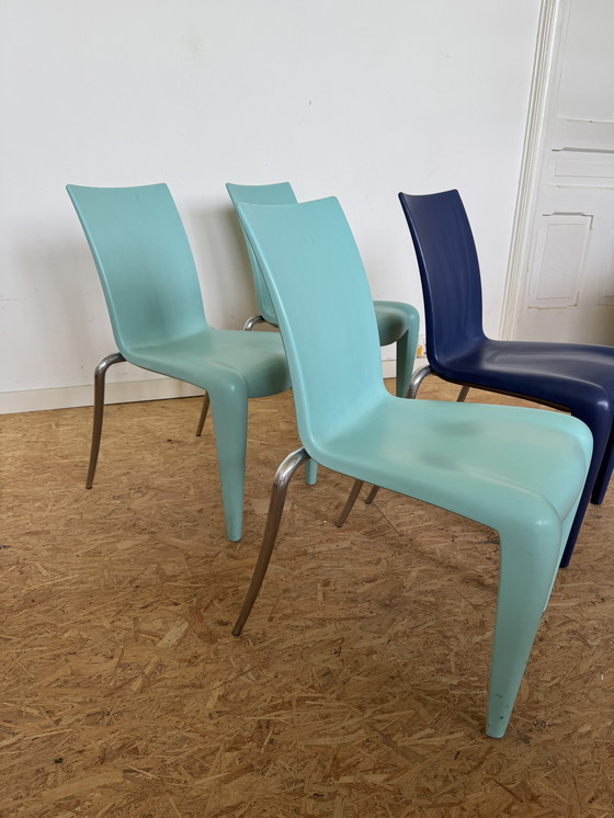 Image 1 of 4x Vitra Louis 20 Stuhl
