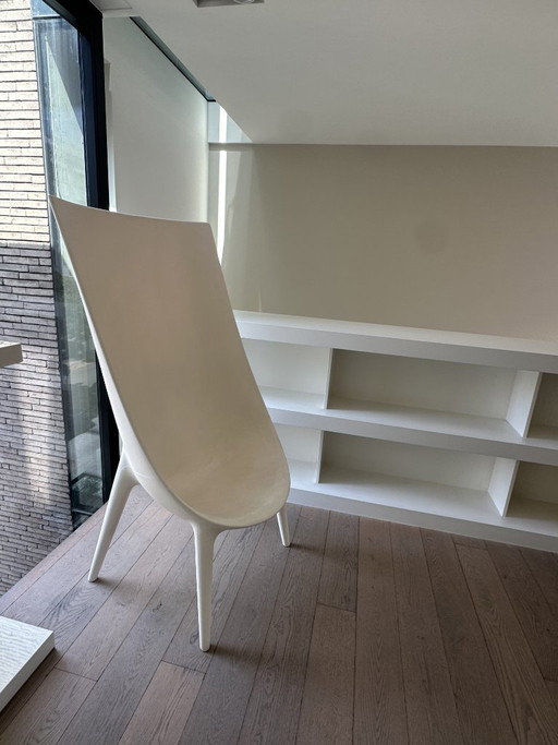 Driade OUT/IN High Chair – Philippe Starck & Eugeni Quitllet – kuipstoelen, Plastic (photo 2 of 5)