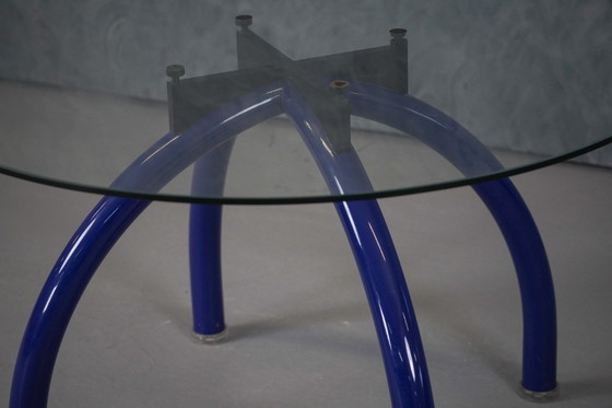 Image 1 of Postmoderne Spyder-tafel van Ettore Sottsass voor Knoll, Italië, jaren 1980.