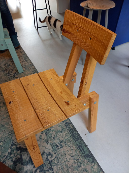 6x dining chairs by Piet Hein Eek for IKEA