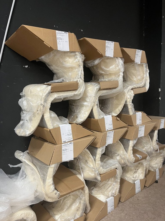 Image 1 of Panton Stuhl elfenbeinfarben Sonderedition