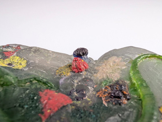 Image 1 of Sculpture Lézard en Pâte de Verre, France, années 1920, Art Nouveau