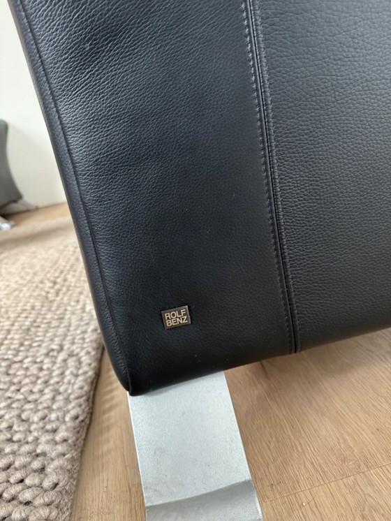 Image 1 of 1x Rolf Benz 322 RB 2 1/2 posti nero