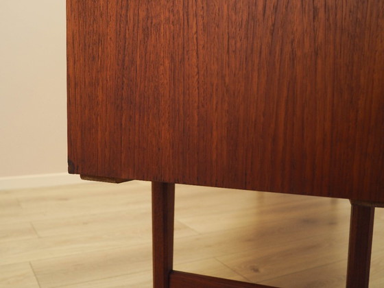 Image 1 of Aparador alto de teca, diseño danés, década de 1960, diseñador: E.W. Bach