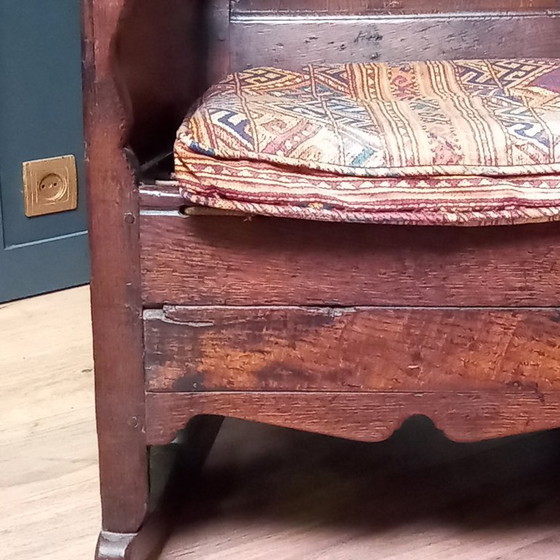 Image 1 of Rocking chair, Lambing rocking chair, Oak shepherd's chair