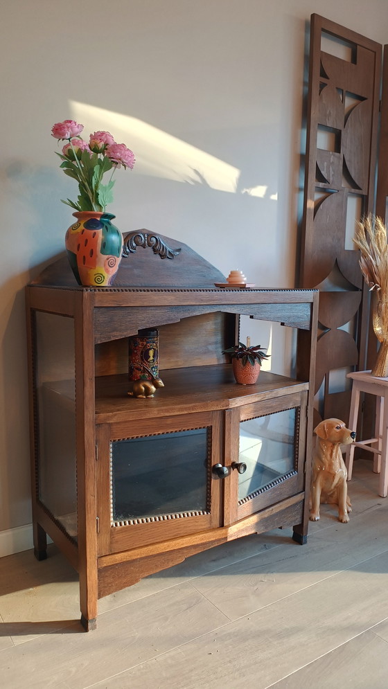 Image 1 of Bellissima vetrina Art Déco della scuola di Amsterdam