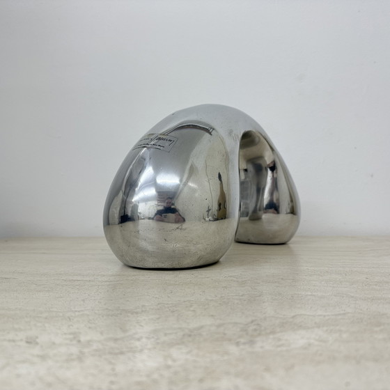 Image 1 of Biomorphic Sculpture Object in Aluminum by Eva & Peter Moritz for IKEA, 1980