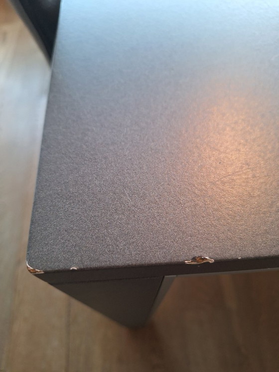 Image 1 of Moderne Design Eetkamerset – Uitschuifbare Tafel Met Cobra Leren Stoelen