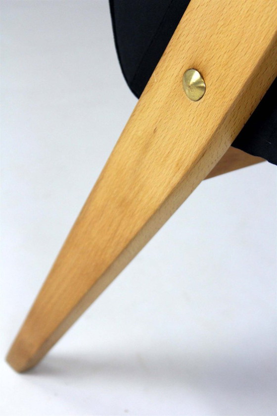 Image 1 of Restored Set of Model 366 Armchairs by Józef Chierowski, Poland, 1960s