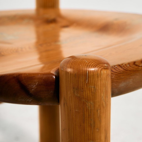 Image 1 of MK10537 Esszimmerstuhl aus Kiefernholz von Rainer Daumiller für Hirtshals Savvaerk, 6-teilig