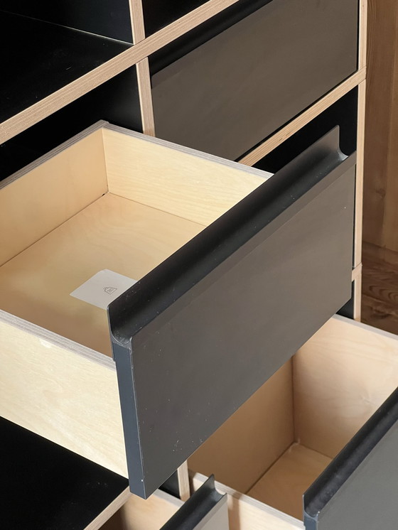 Image 1 of Tylko shelf black plywood