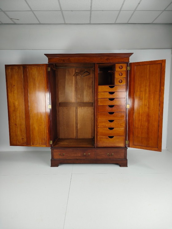 Image 1 of Armadio in mogano di alta qualità della fine del XIX secolo di H. Pander & Zonen