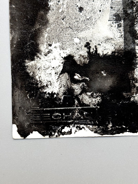 Image 1 of Eugène Eechaut (1928-2019) Abstrait + Collage, 1979