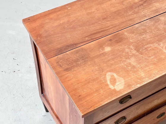 Antike klassizistische Kommode mit drei Schubladen, frühes 20. Jahrhundert – Kommoden, Wood, Vintage (photo 14 of 16)