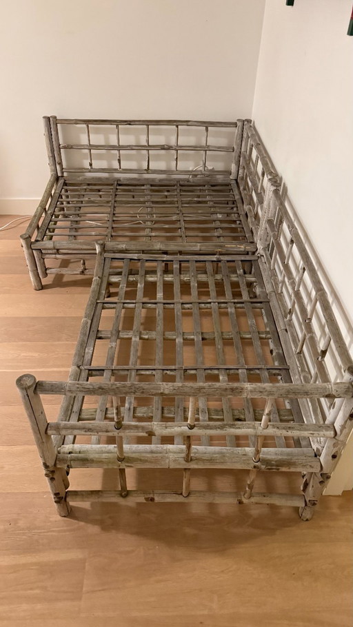 Rotan Bank Tuinset Incl Nieuwe Kussens