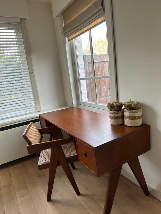 Image 1 of Detjer Jane 150 Schreibtisch + Detjer Bürostuhl dunkelbraun