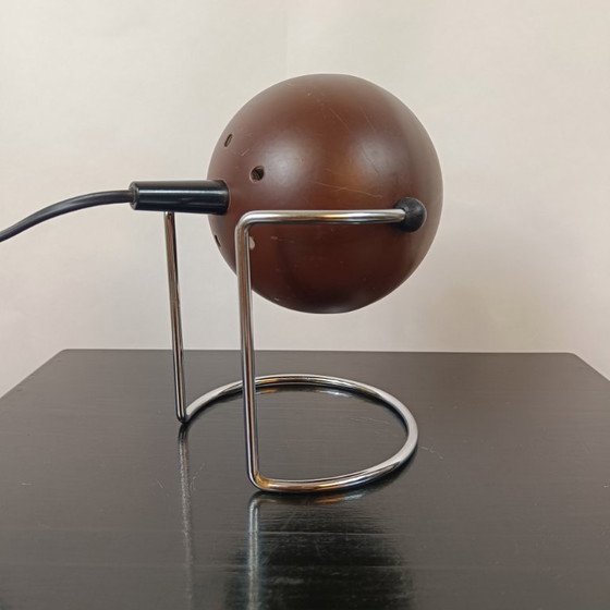 Image 1 of Lampada da tavolo a forma di occhio atomico - anni '60