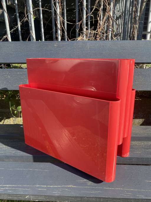 Magazine Rack by Giotto Stoppino for Kartell, 1970s