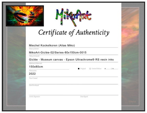 Image 1 of MikoArt-Giclée-02/Series-80x150cm-0015