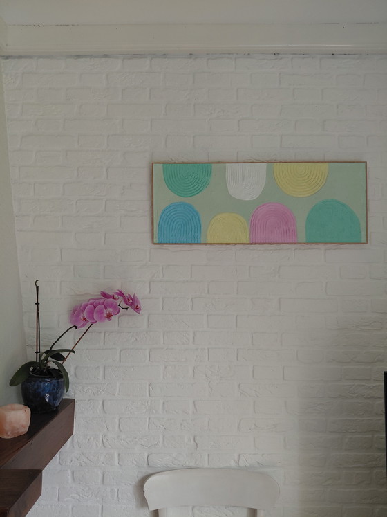 Image 1 of "DREAM CIRCLES IN PASTEL" Gallery Suncorner