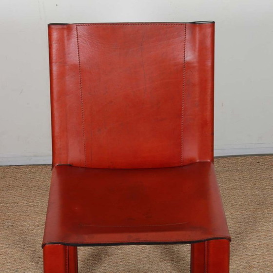 Image 1 of Ensemble de 8 chaises par Carlo Bartoli pour Matteo Grassi, 1980