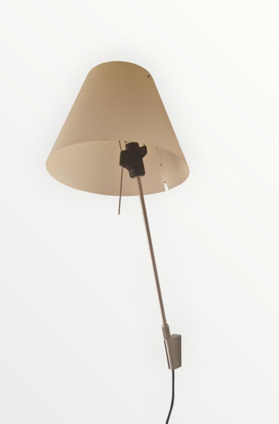 Image 1 of Pair of LUCEPLAN wall sconces model D13api Costanzina- Design Paolo Rizzatto- 1986