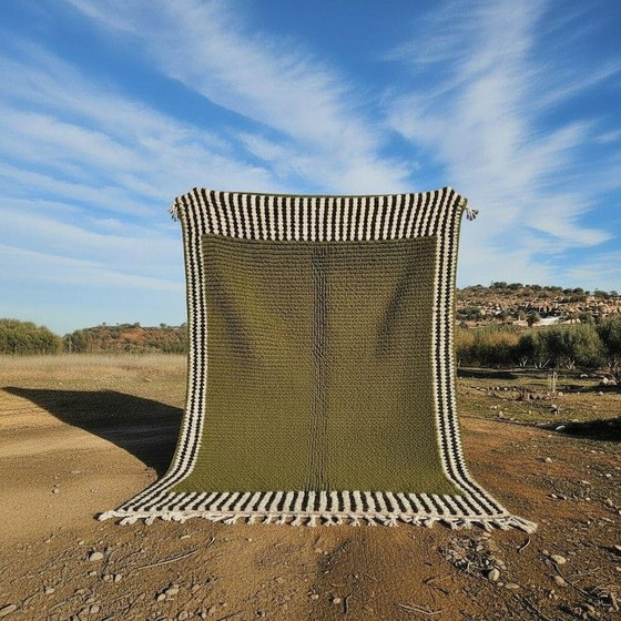 Image 1 of Handgeweven vloerkleed van zuivere wol, traditionele stijl, afmeting 2,5/3,5 m