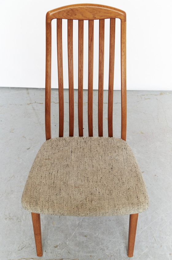 Image 1 of Mid Century Esszimmerstühle von Schou Andersen, Sechser-Set