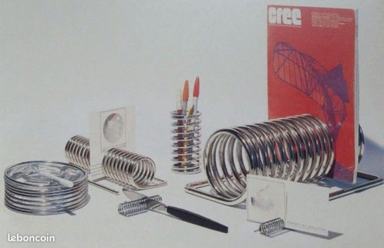Yonel Lebovici Documentenrek - 1969 Groot Model – distrimex, Tijdschriftenrek, Metal (photo 8 of 12)