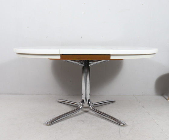 Image 1 of Uitbreidbare eettafel Mid Century, Duitsland, 1970