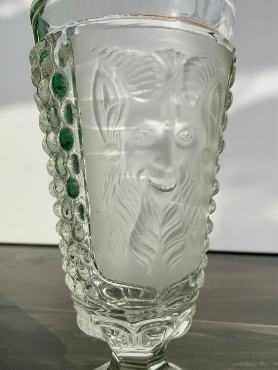 Image 1 of Rare gobelet Art Nouveau S. Reich & Co. « Diable et Mille Yeux »