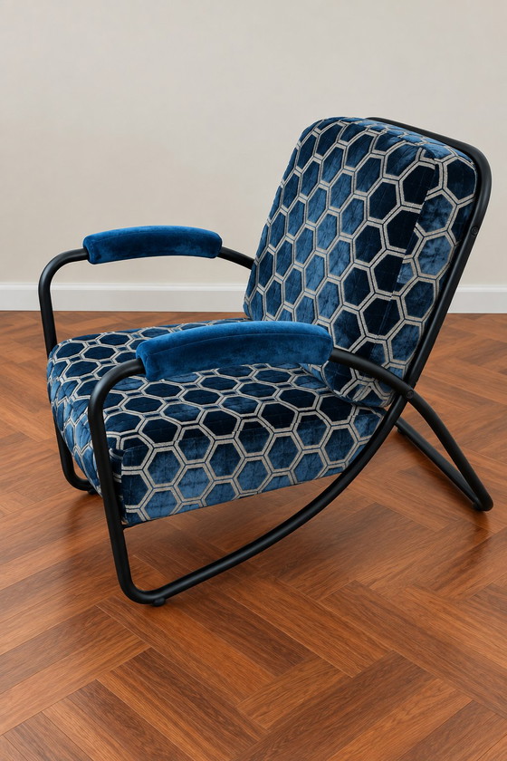 2x Dyker 20 con 2 sgabelli – Dutch Seating Company, Poltrone, Metal, Velvet (photo 2 of 7)