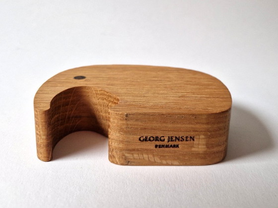 Image 1 of Georg Jensen - Large size wooden elephant - Marked