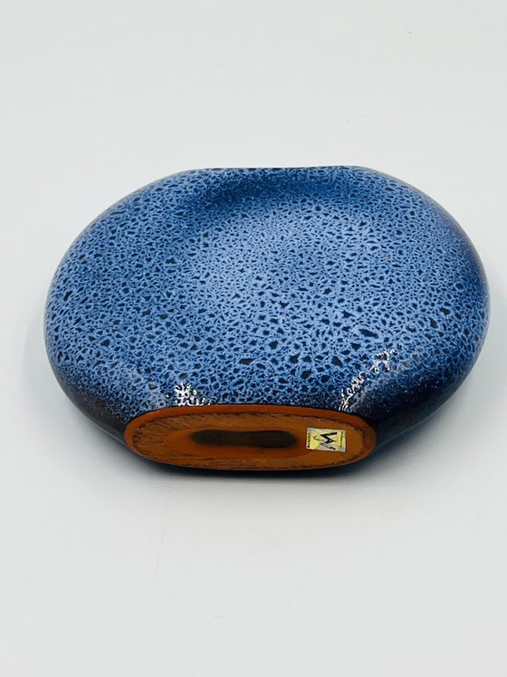 Image 1 of Ceramic pebble vase by Maredsous Antonio Lampecco