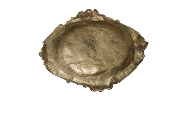 Antieke messing sierplaat / decoratieve schaal / asbak Danses Bretonnes – Decoratieve objecten, Brass (photo 4 of 5)