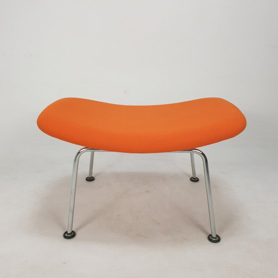 Image 1 of Vintage armchair with ottoman Oyster by Pierre Paulin for Artifort, 1960s