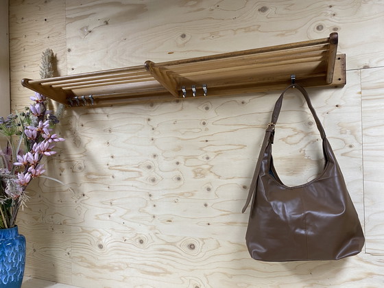 Image 1 of Appendiabiti vintage Piet Bruynzeel con cappelliera