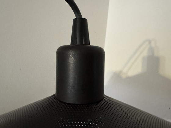 Image 1 of Lámpara colgante de metal microperforado de los años 60