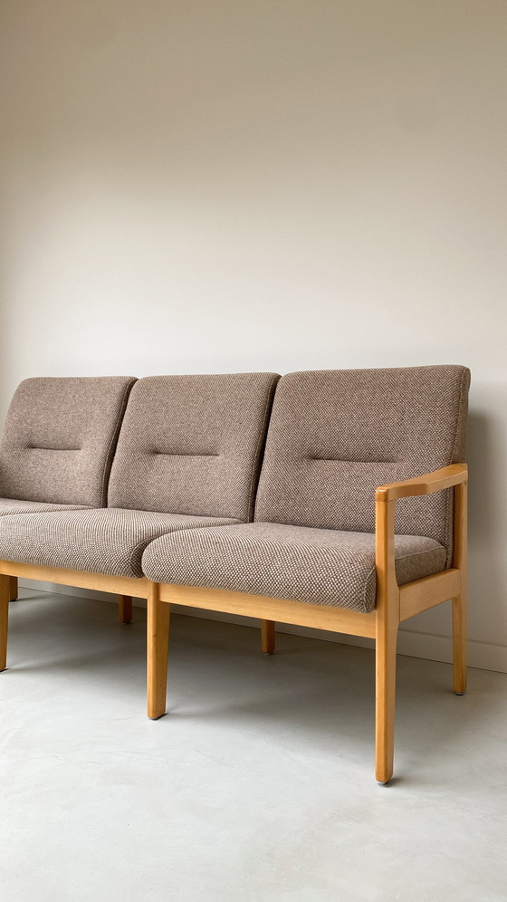 Image 1 of Zona salotto/divano/poltrona in legno stile vintage