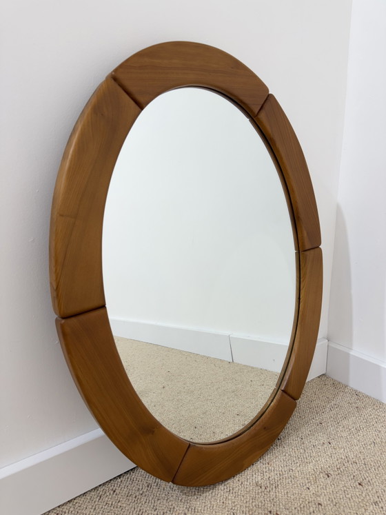 Specchio Ovale in Olmo Massiccio – Wood (photo 4 of 8)