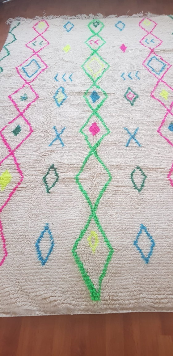 Image 1 of Handgeknoopt Berber kleed wol 243x149cm