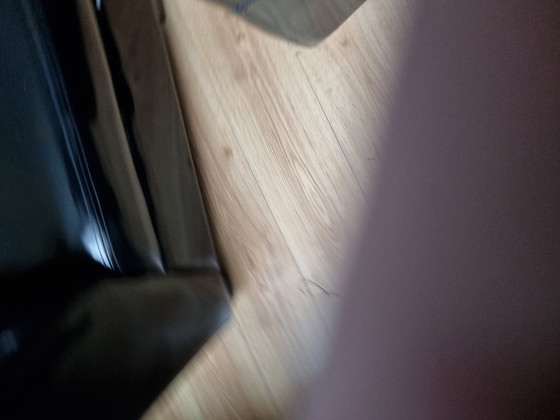 Image 1 of 2x poltrona Kuka PVC nero lucido