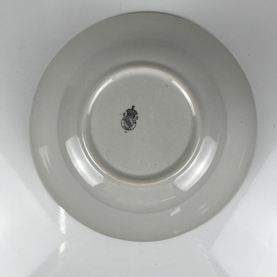 MM Salad Bowl, Réverbère Model by KG Lunéville, tulip motif – Crockery, Ceramic (photo 5 of 8)
